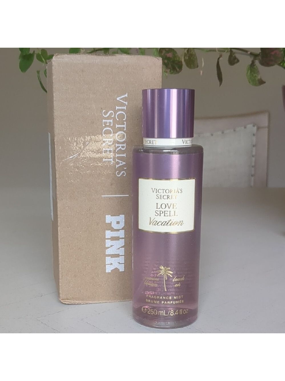 New Victoria Secret Love spell vacation Fragrance Mist 8.4 FL OZ